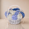 Shades of Blue Basket
