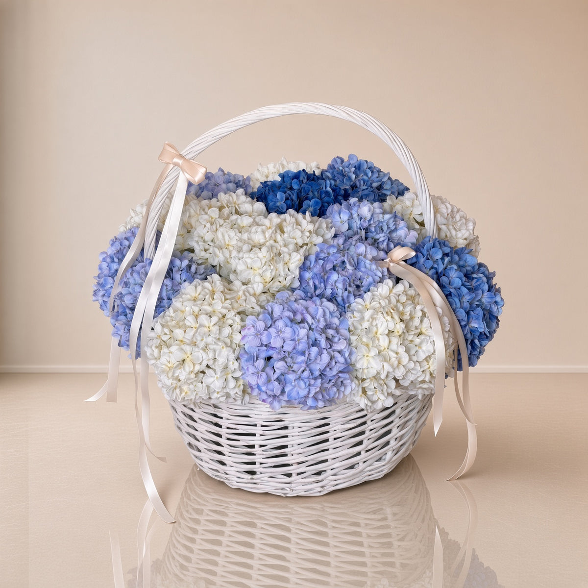 Shades of Blue Basket