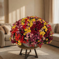The Kaleidoscope Romance – Grand Multi-Color Spray Rose Basket