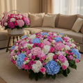 The Grand Pastel Symphony – Ultra-Luxury Mixed Floral Basket