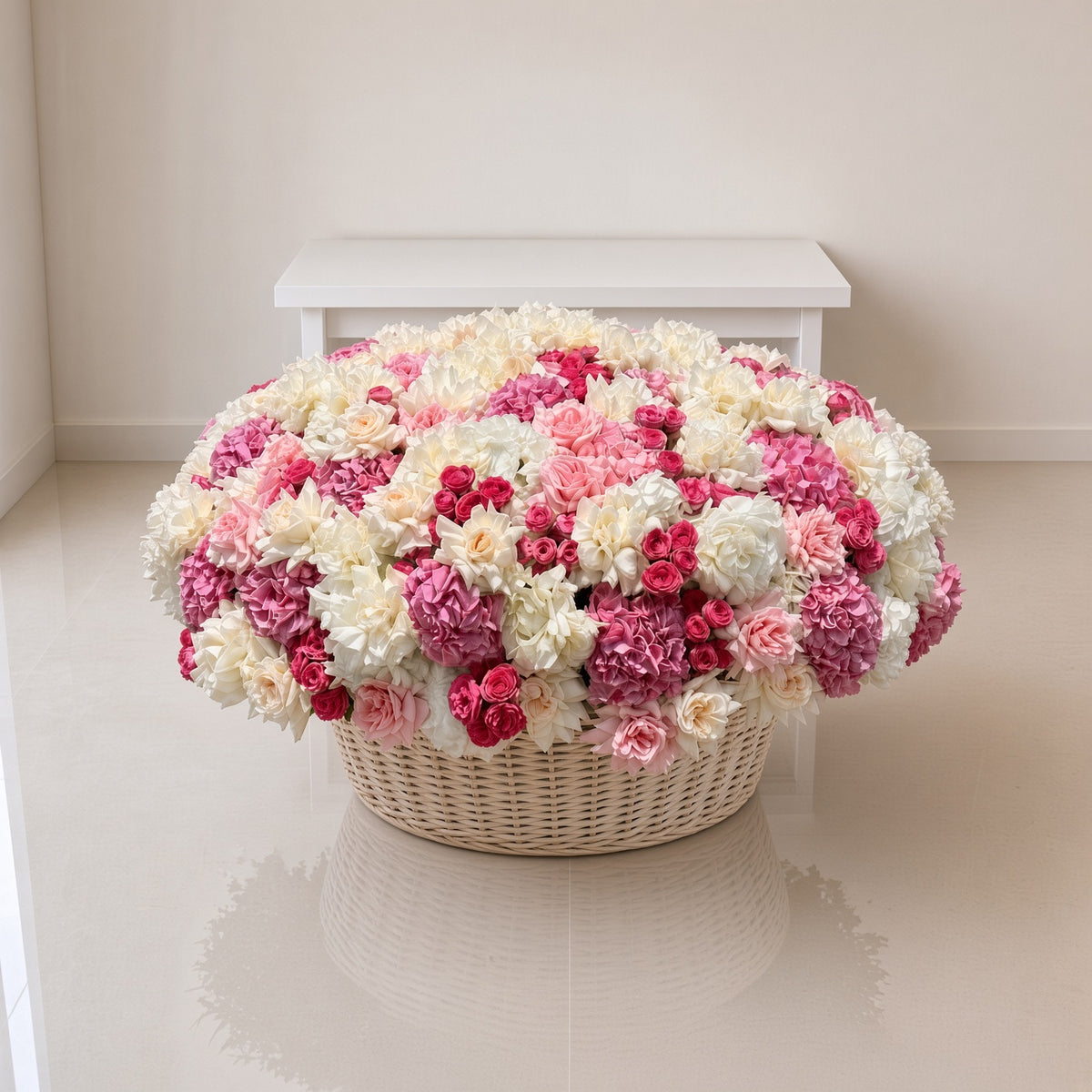 Strawberry Pink Basket