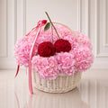 Pink Cherry Basket
