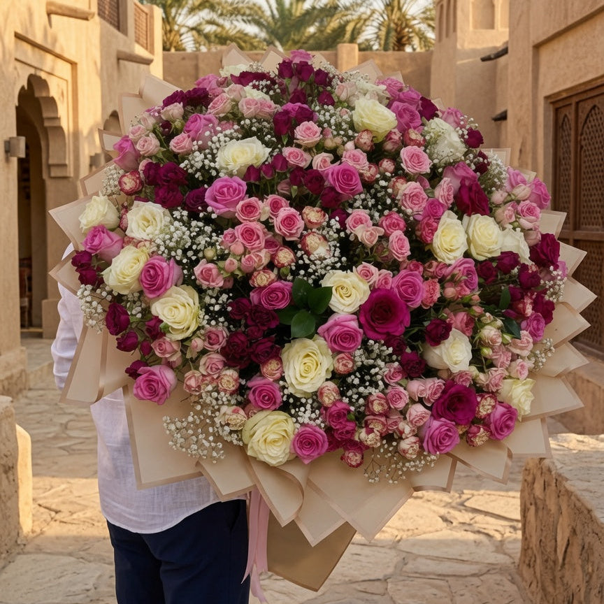 باقة ورود ملكية