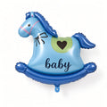 Blue Rocking Horse