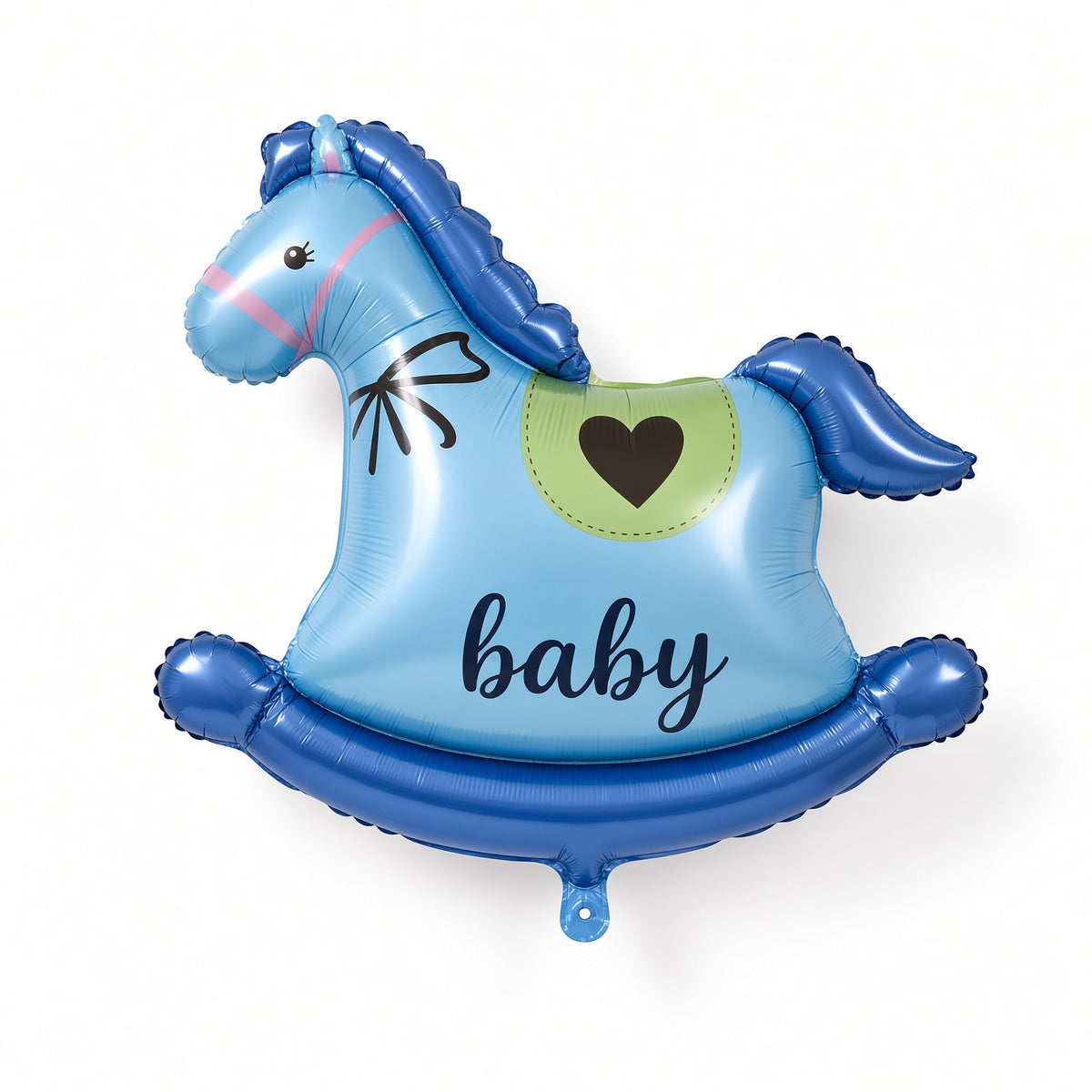 Blue Rocking Horse