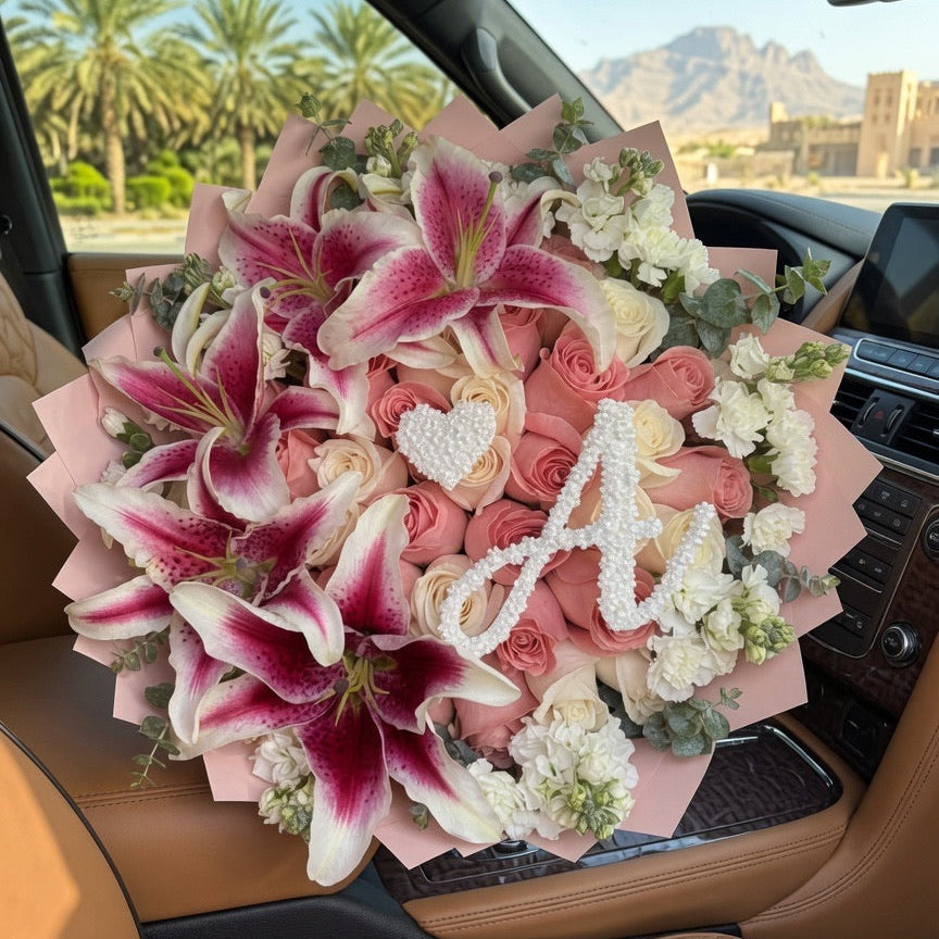 Lily Letter Bouquet