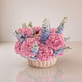Pink Blue Basket