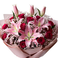 Lilies and Roses Bouquet