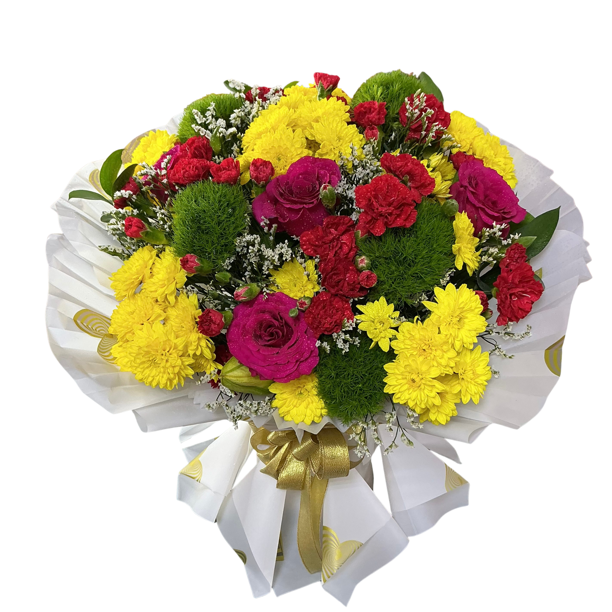 Rose and Chrysanthemums Bouquet