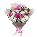 Elegant Pink Rose Bouquet