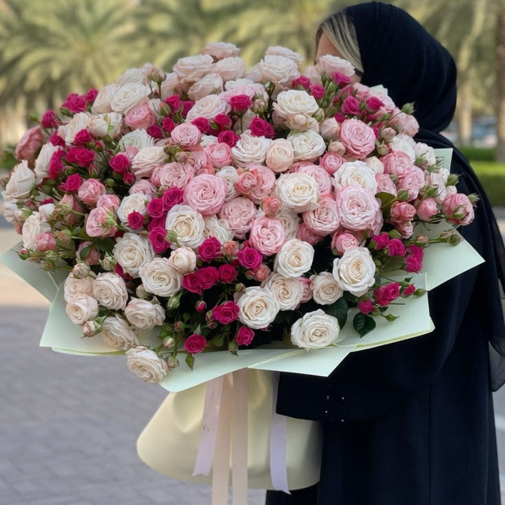 Big Baby Rose Bouquet (100+ rose)