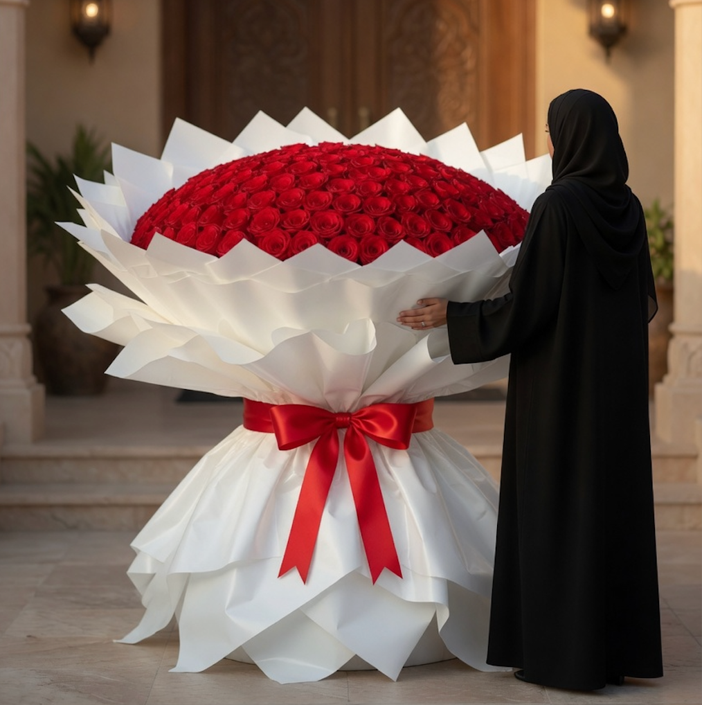 The Grand Gesture: 1000 Premium Red Rose Bouquet